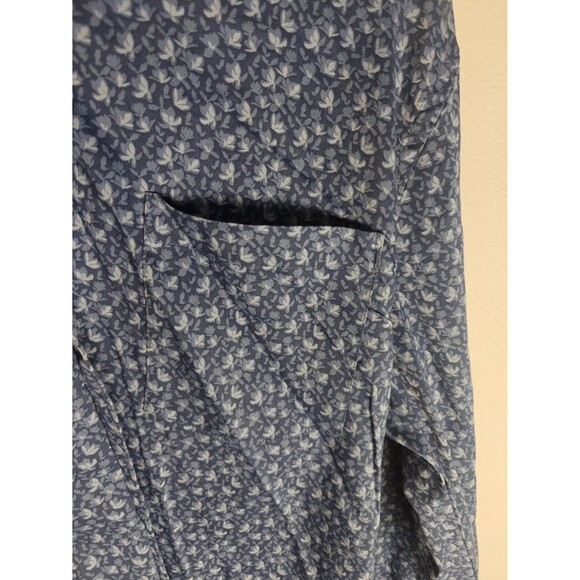 Men's Van Heusen long sleeve shirt floral print size medium - Picture 2 of 4